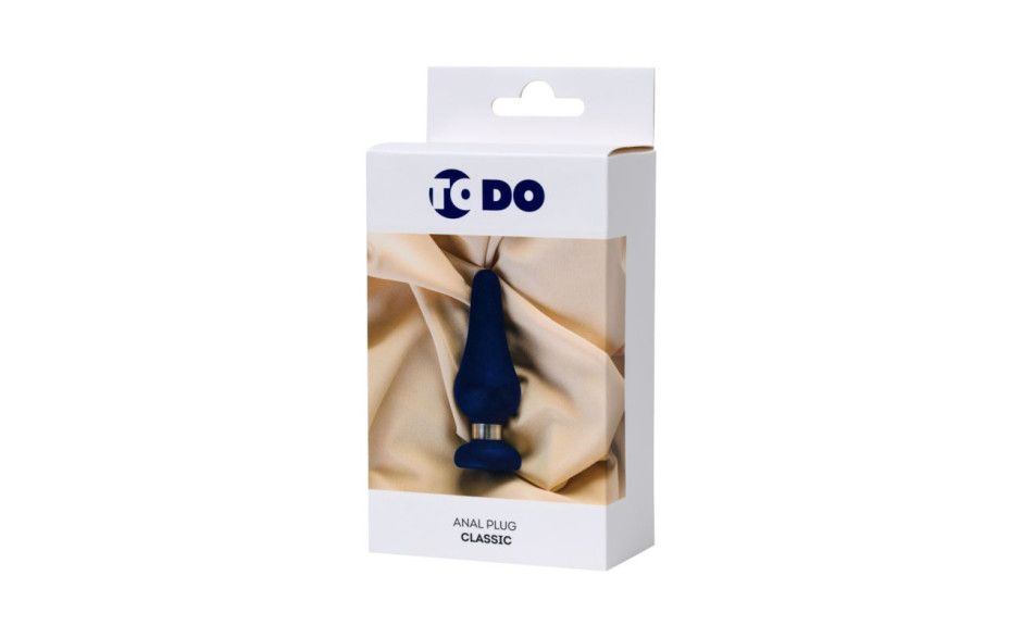 ToDo - Anal Plug Classic - Blue ToDo - Anal Plug Classic - Blue