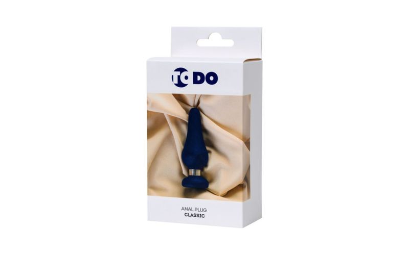 ToDo - Anal Plug Classic - Blue ToDo - Anal Plug Classic - Blue