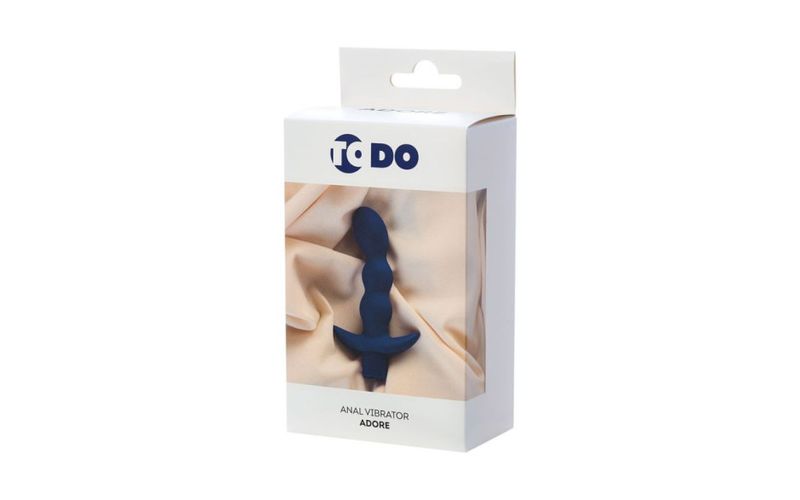 ToDo - Adore Anal Vibrator - Blue ToDo - Adore Anal Vibrator - Blue