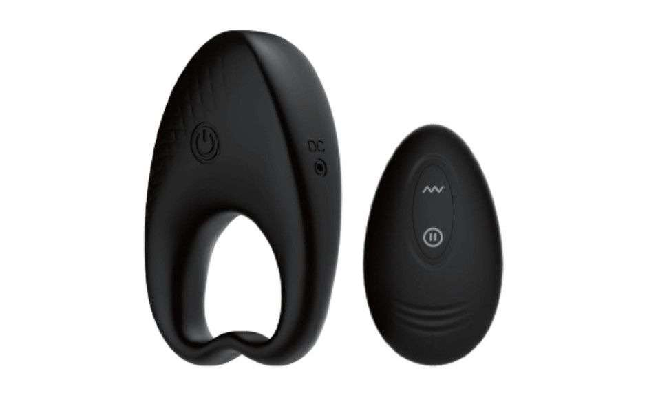 SXE - Knight Vibrating Cock Ring with Remote SXE - Knight Vibrating Cock Ring with Remote