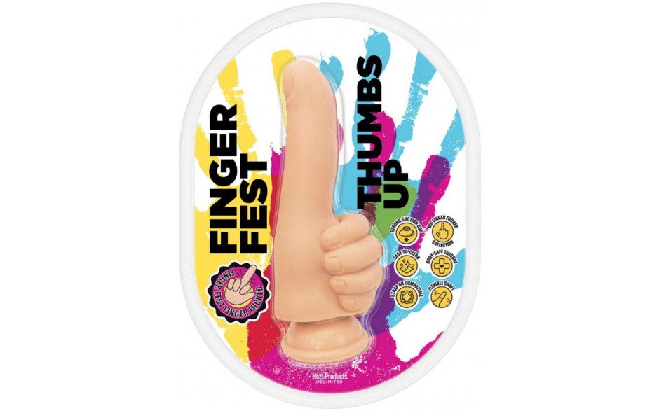 Hott Products - Finger Fest Dildo Thumbs Up