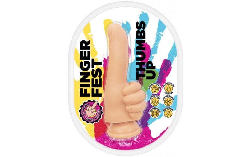 Hott Products - Finger Fest Dildo Thumbs Up