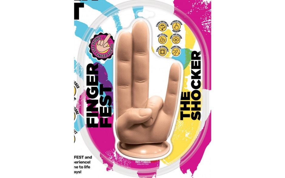 Hott Products - Finger Fest Dildo The Shocker Hott Products - Finger Fest Dildo The Shocker
