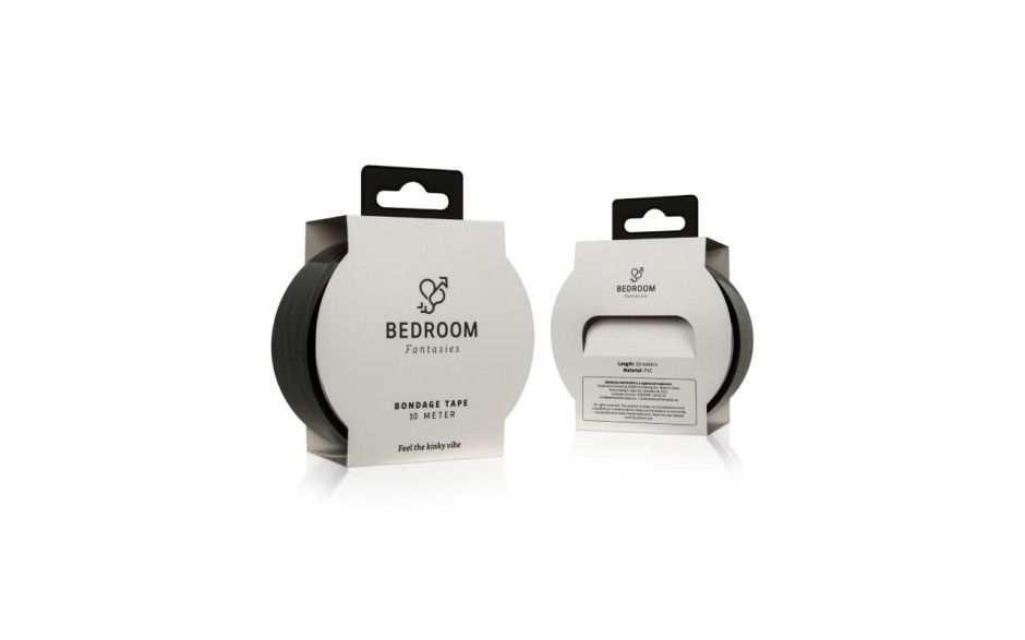 Bedroom Fantasies - Bondage Tape 10m - Black Bedroom Fantasies - Bondage Tape 10m - Black