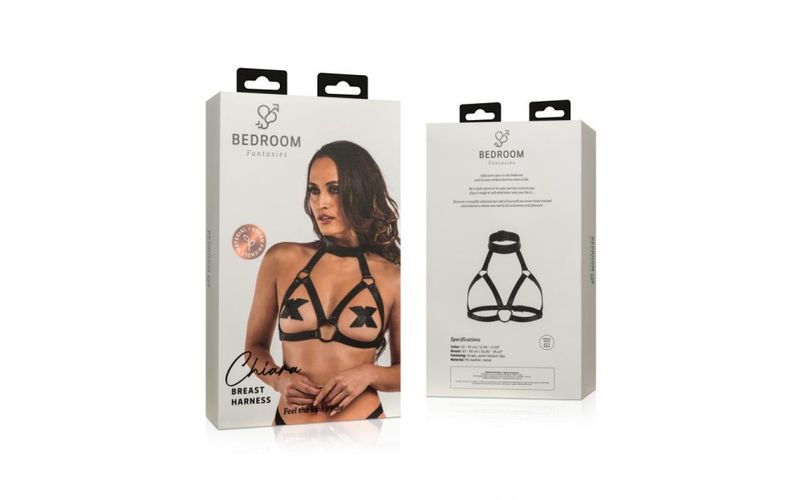 Bedroom Fantasies - Chiara Bondage Harness - Black Bedroom Fantasies - Chiara Bondage Harness - Black