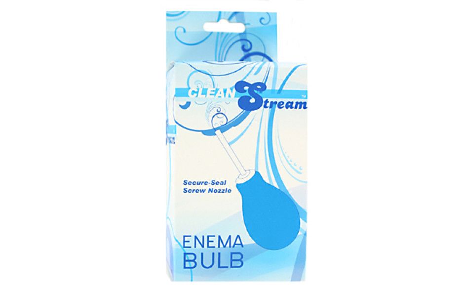 Clean Stream - Bulb Anal Clean Enema - Blue Clean Stream - Bulb Anal Clean Enema - Blue