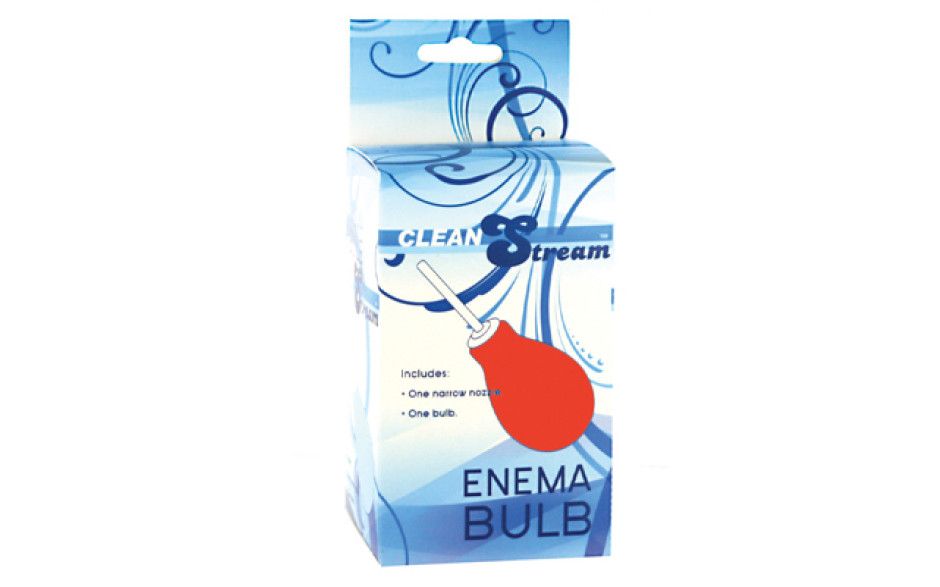 Clean Stream - Bulb Anal Clean Enema - Red Clean Stream - Bulb Anal Clean Enema - Red