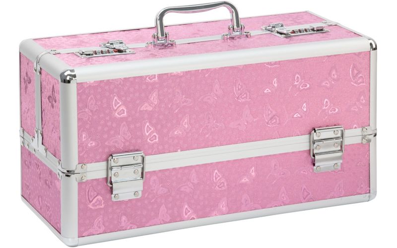 BMS - Lockable Large Vibrator Case - Pink