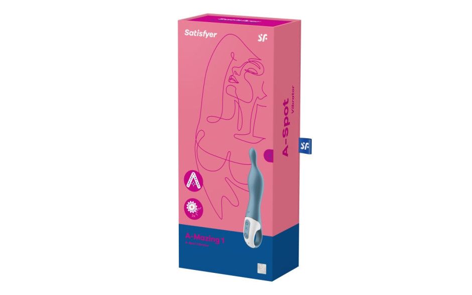 Satisfyer - A-mazing 1 Vibrator - Blue Satisfyer - A-mazing 1 Vibrator - Blue
