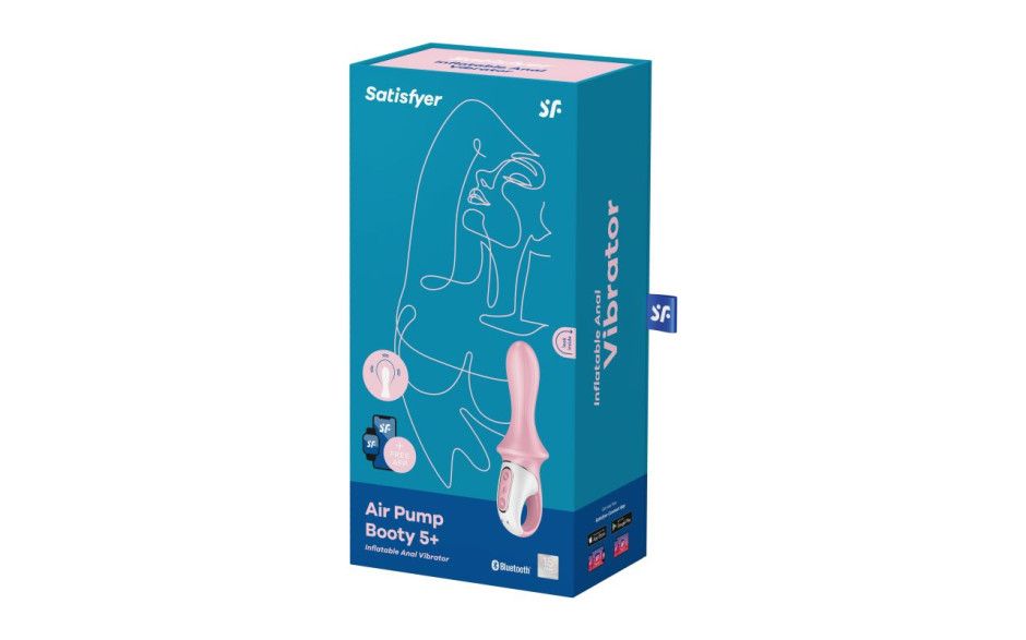 Satisfyer - Air Pump Booty 2 - Dark Grey