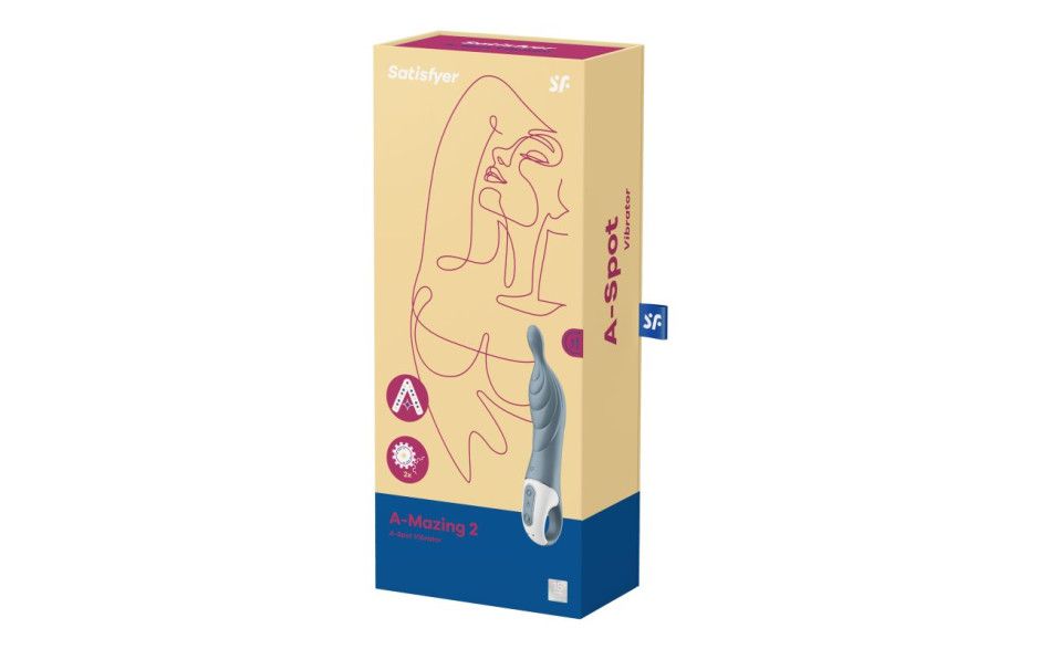 Satisfyer - A-mazing 2 Vibrator - Turquoise