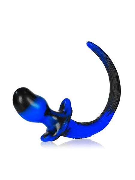 Oxballs - Puppy Tail (BULLDOG) Blue/Black - Large Oxballs - Puppy Tail (BULLDOG) Blue/Black - Large