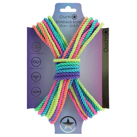 OUCH! - Bondage Rope - 10 M - Multicolour 2