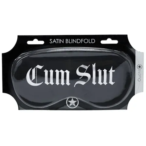 OUCH! - Satin Mask - Cum Slut OUCH! - Satin Mask - Cum Slut