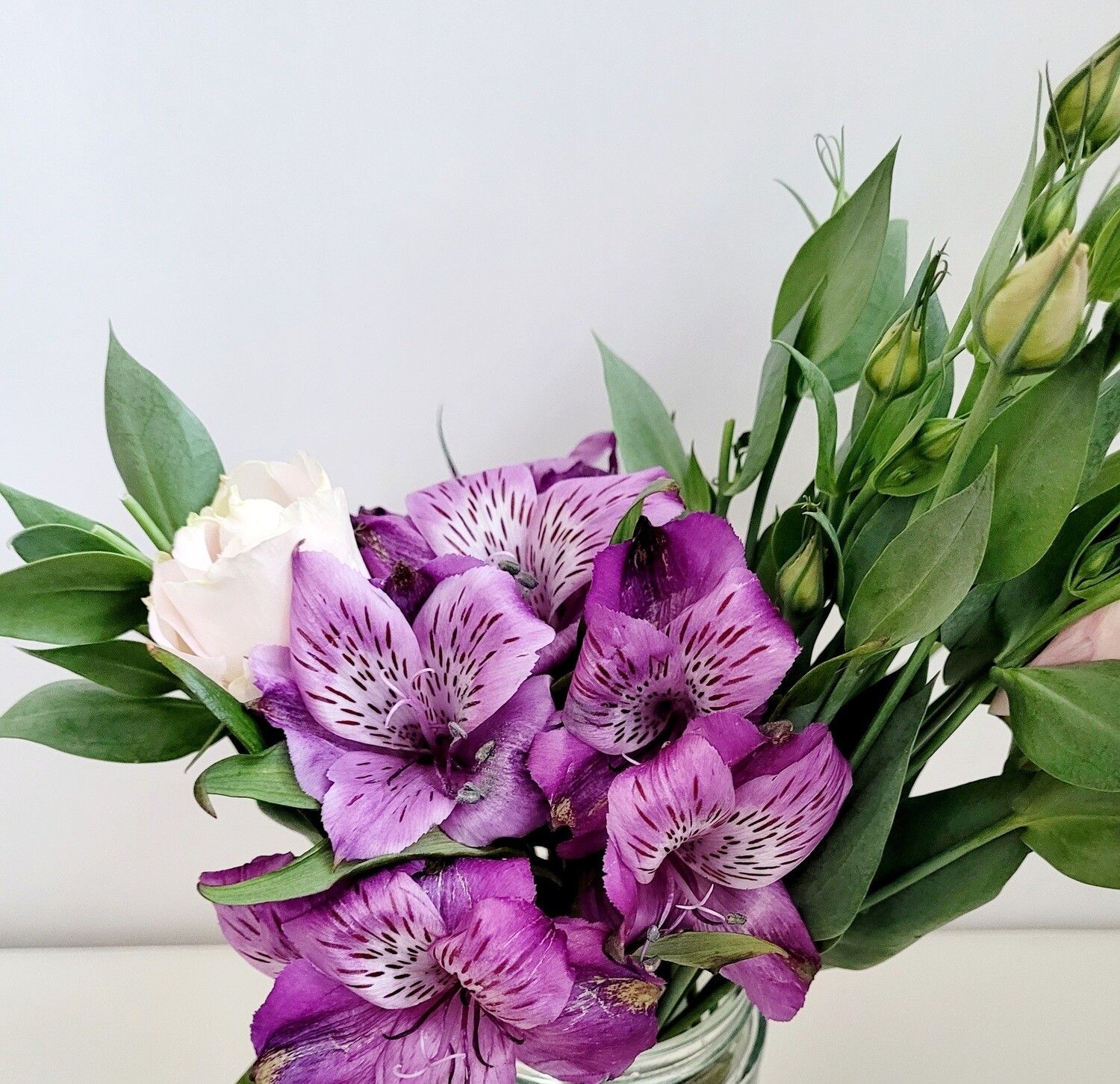 Amethyst Jar Flowers