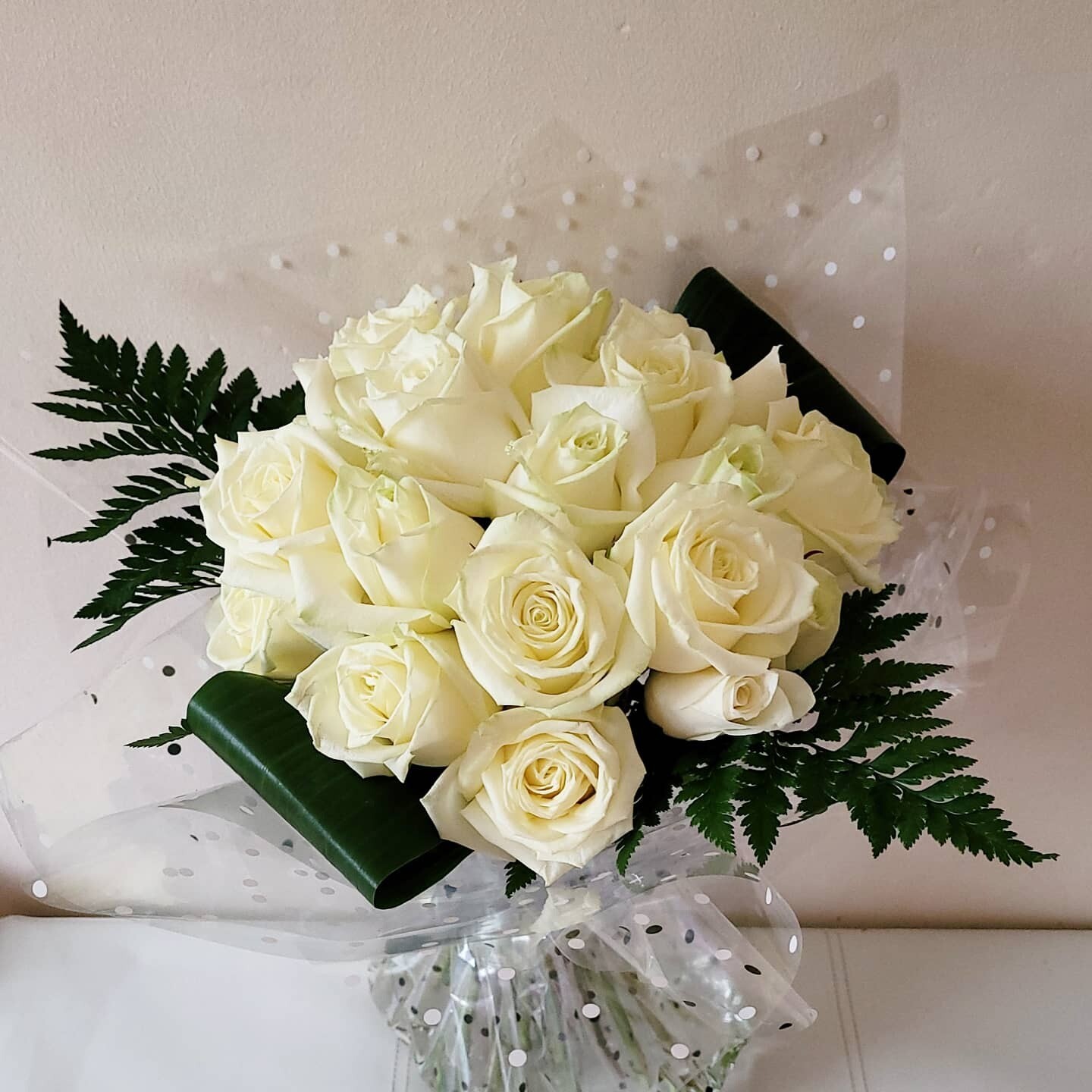 White Roses Bouquet