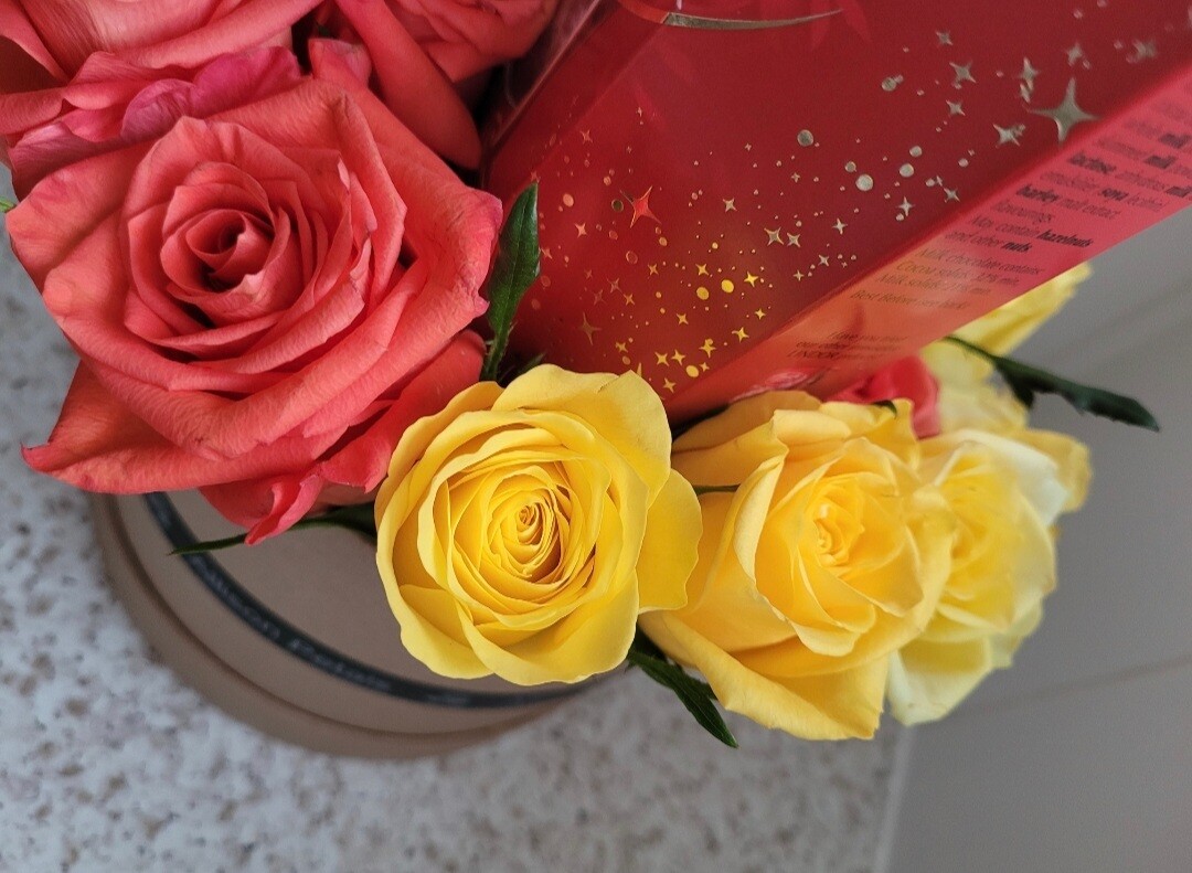 Hat Box Flowers