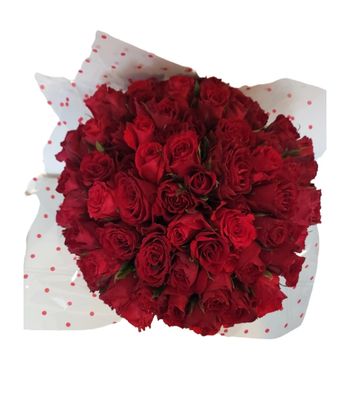 90 Red Roses Allision Petals