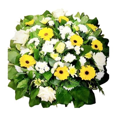 White and Yellow Posy