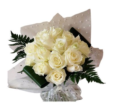 White Roses Bouquet