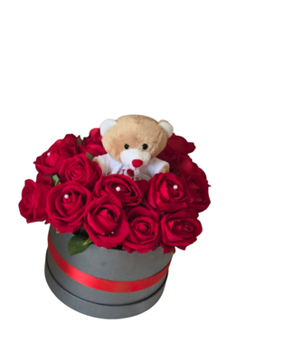 Rose Hat Box Flower