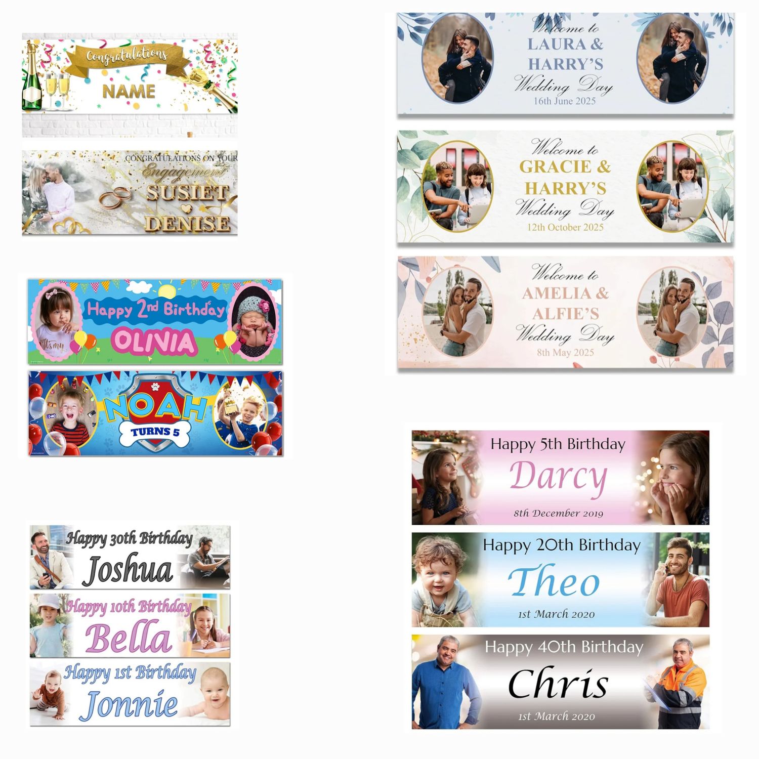 Party Event Hire Decoration Set