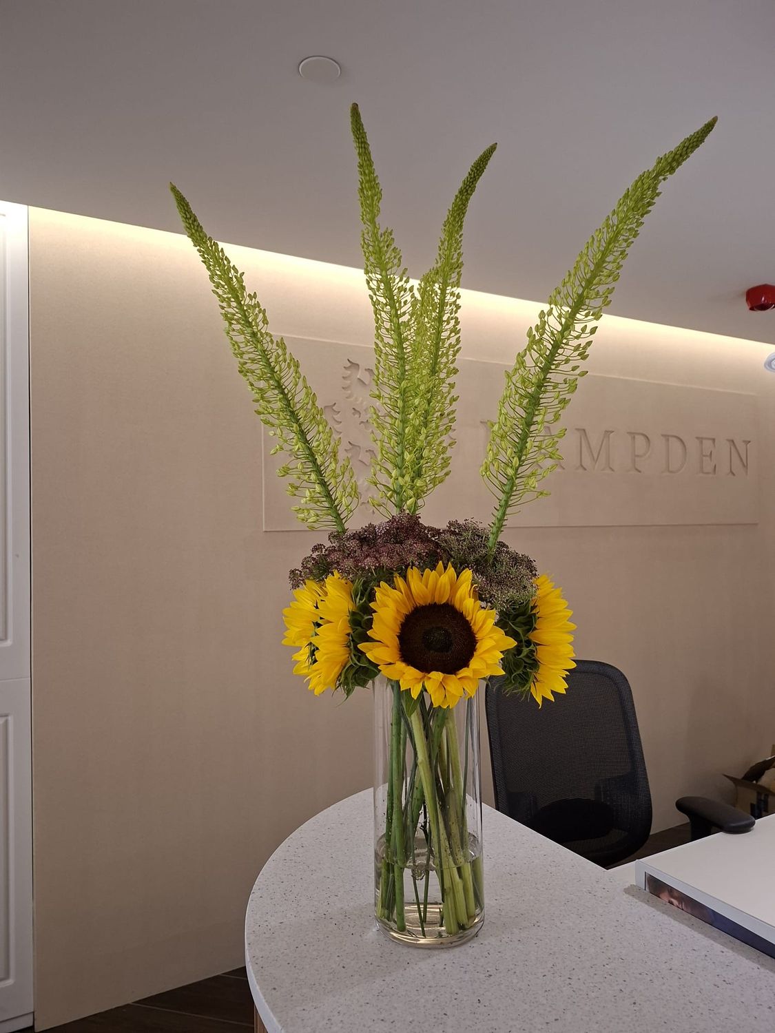 London Weekly Office Flowers