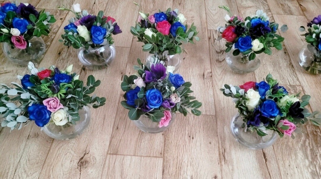 Blue Rose Event Flowers