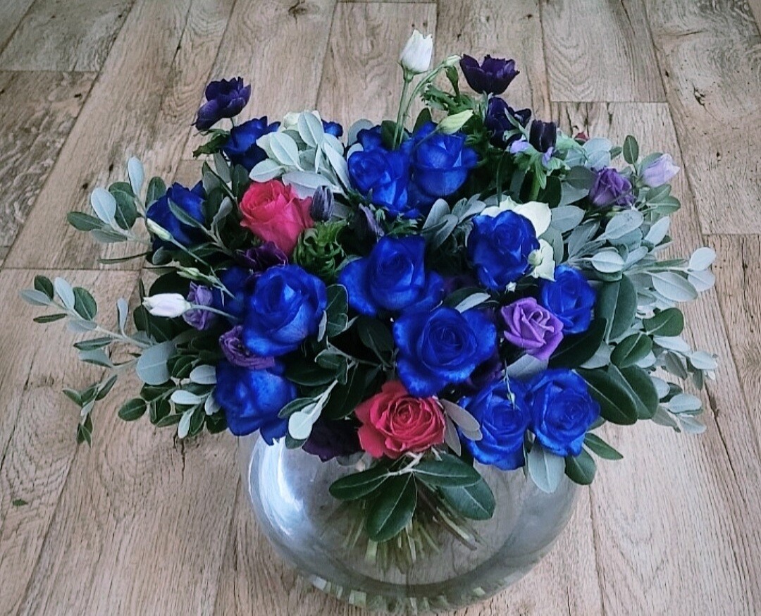 Blue Rose Event Flowers