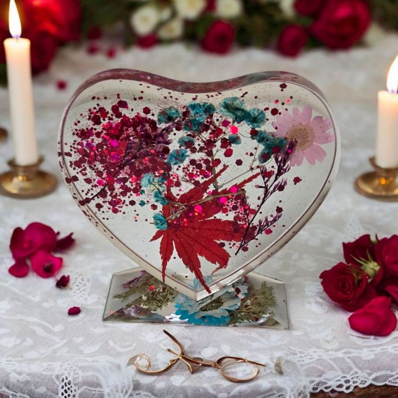 Resin Heart Resin Heart