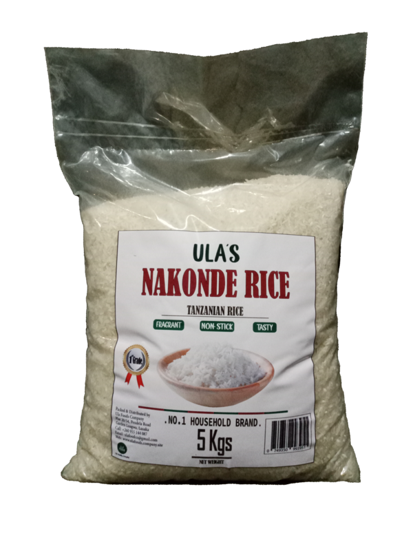 Ula&#39;s Nakonde Rice - 5kg