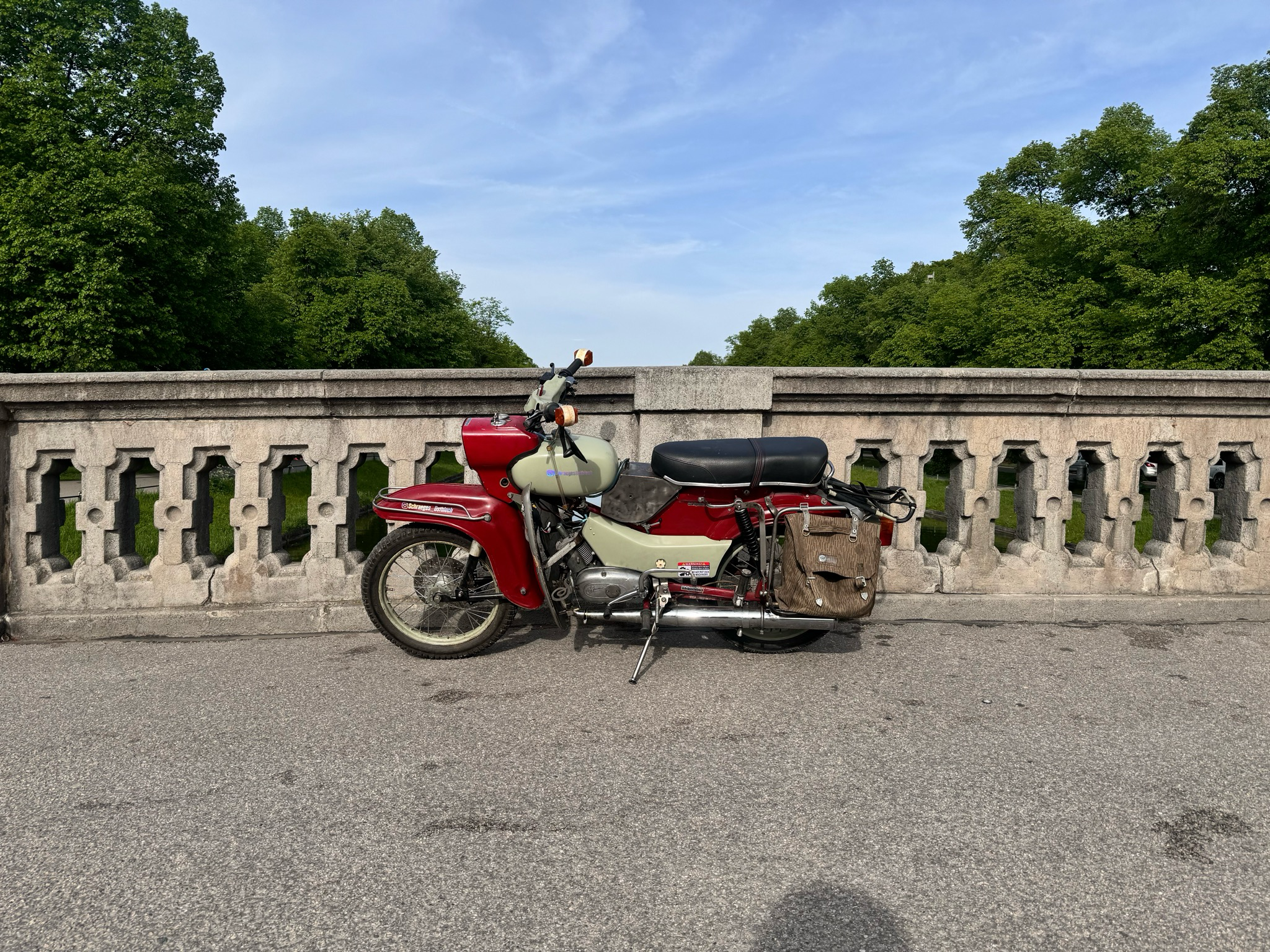 Seitenständer SR4/Star/Habicht/Sperber/Spatz schwarz Neu!!