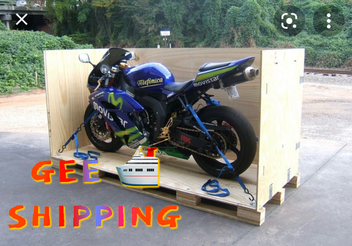Ship ? any (1) Motorbike to Antigua?? Barbados ?? Dominica ?? Grenada?? Guyana ?? Kitts and Nice ?? St Lucia ?? St. Vincent?? Trinidad And Tobago ??.​(Jamaica Kingston??