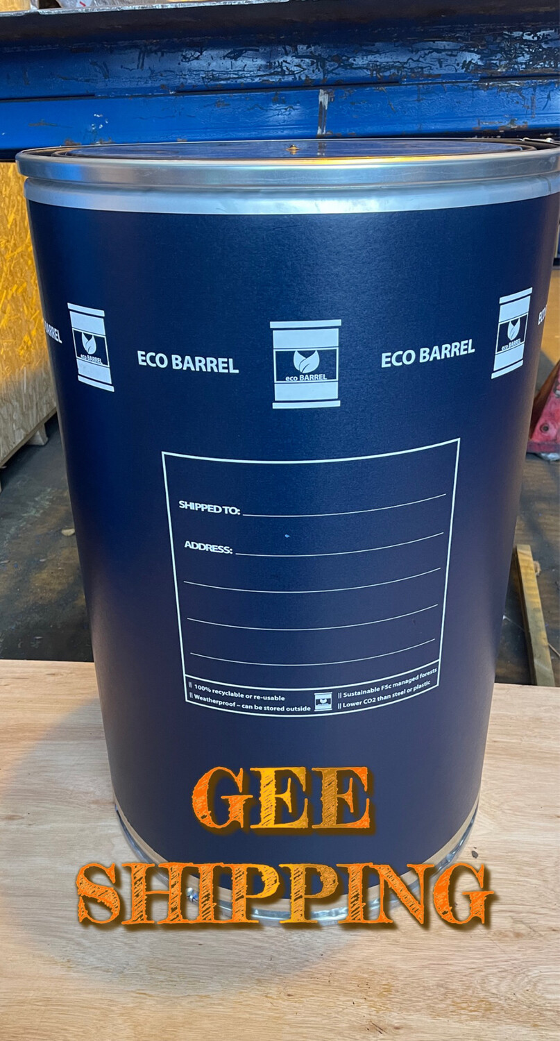 Buy (1) BRAND NEW One Paper Barrel /// Lockable Cardboard Shipping