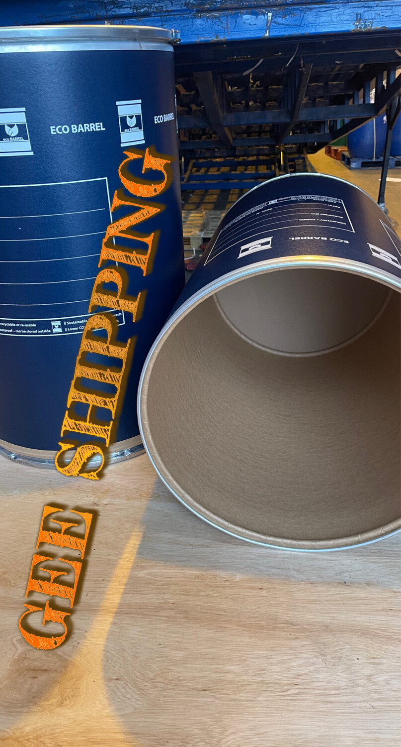 Buy (2) Two Paper Barrel /// Lockable Cardboard Shipping Barrels. Fibre