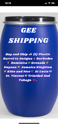 Ship 🚢 (1) Barrel to JAMAICA KINGSTON included free Lock delivery and pick up in the London area.