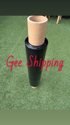 Black Pallet Wrap Roll Extended Core 400mm x 300m, 25mu