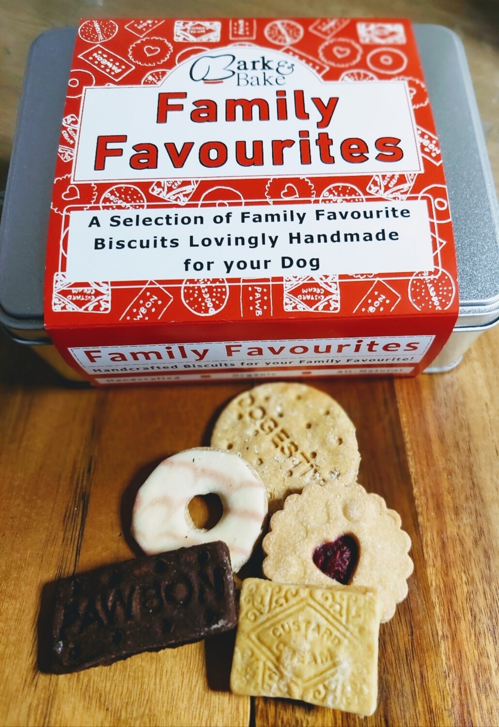 Family Favourites Biscuit Tin