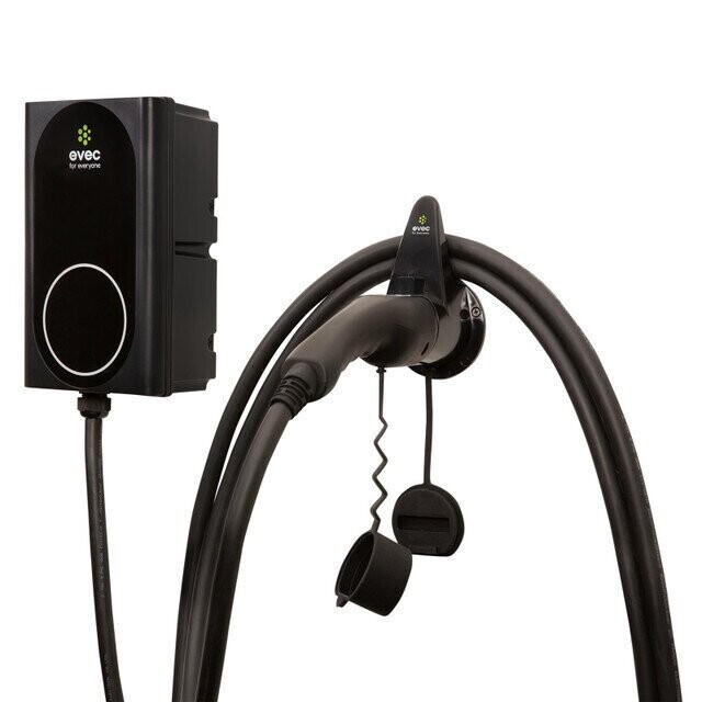 EVEC 7.4kW Domestic EV Charger With Tethered Cable, Type 2, Single Phase - VEC03