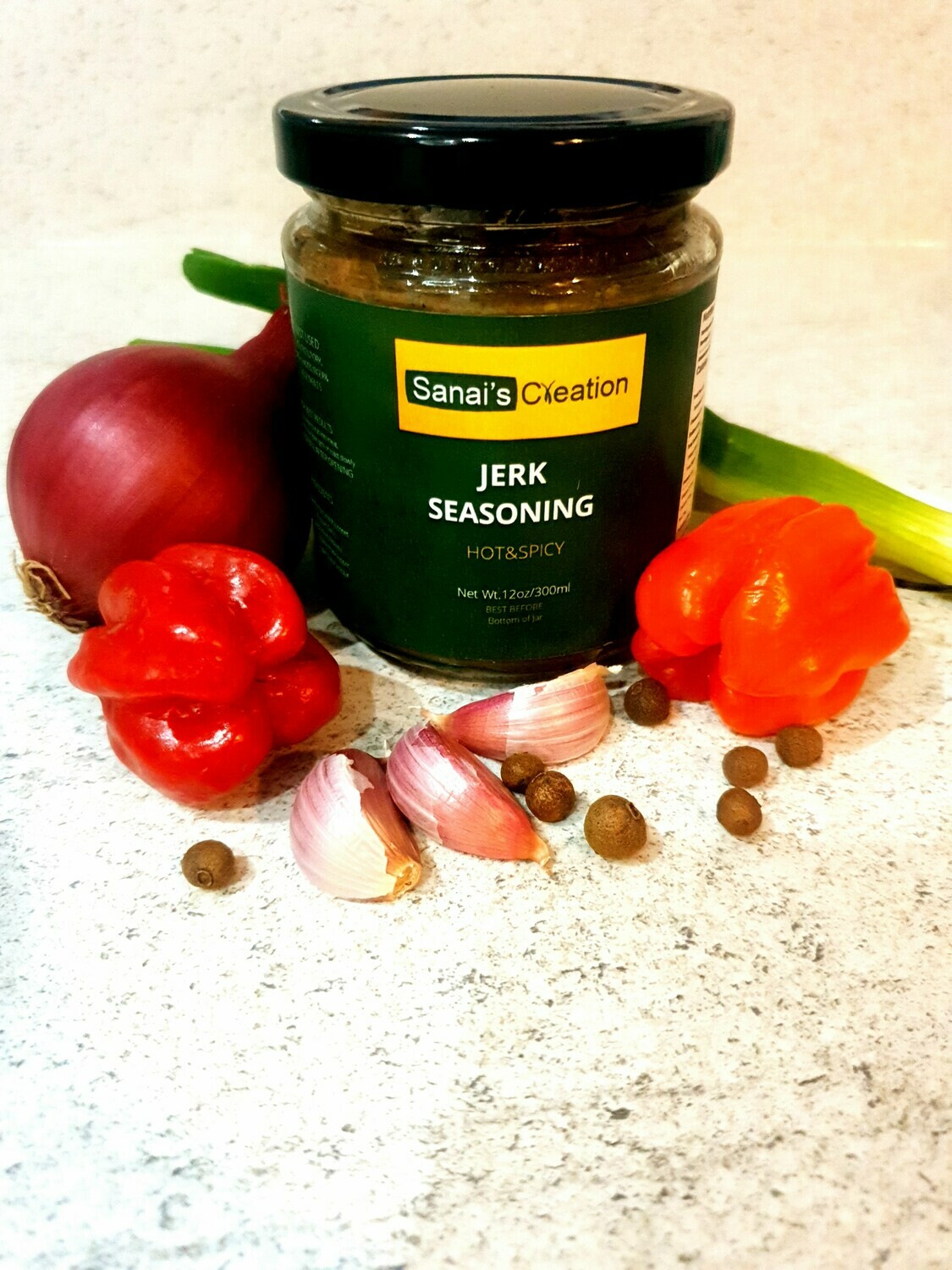 Jerk seasoning: hot&amp;spicy