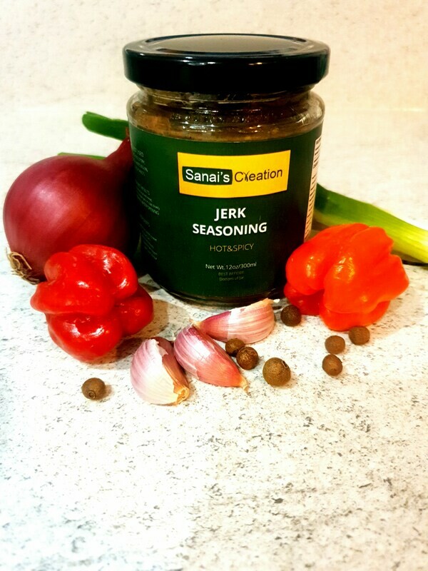 Jerk seasoning: hot&amp;spicy