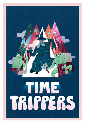 Time Trippers A3 giclée print