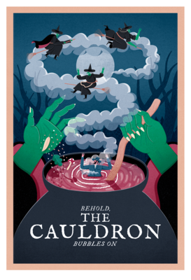 The Cauldron giclée print