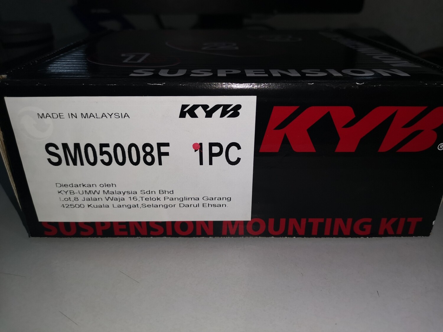 KAYABA ABSORBER MOUNTING FRONT
