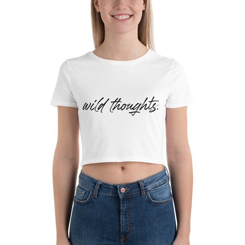Wild Thoughts Logo Women’s Crop Tee