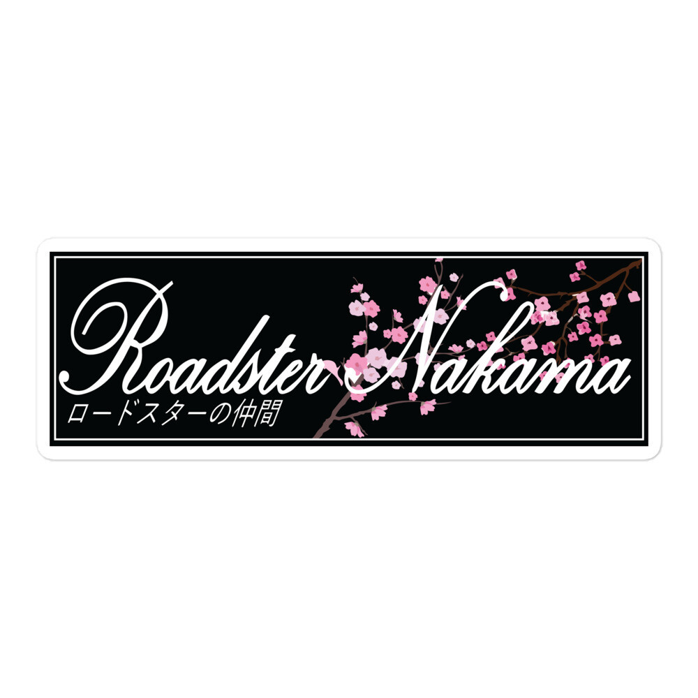 Roadster Nakama Cherry Blossom Sticker