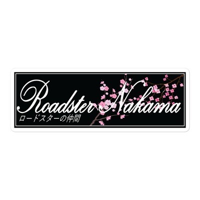 Roadster Nakama Cherry Blossom Sticker