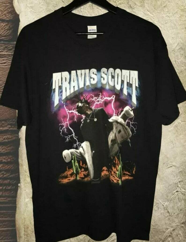 pink travis scott shirt