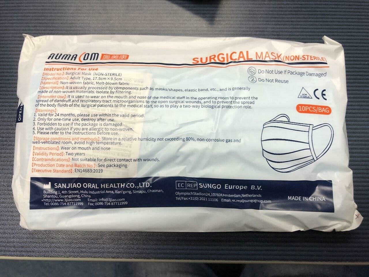 Surgical Masks FFP3