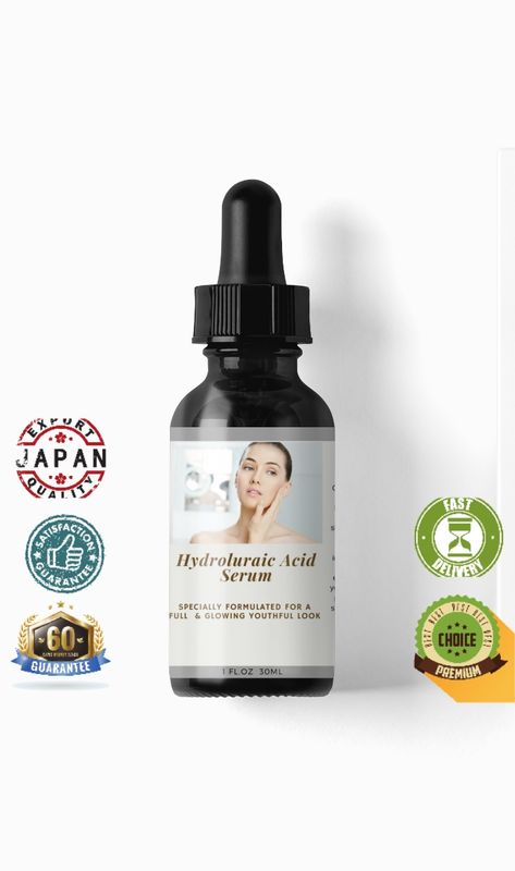 Finest Hyaluronic Acid Serum-create softer,smoother and plumper skin.Increase skin elasticity and a full, youthful skin.